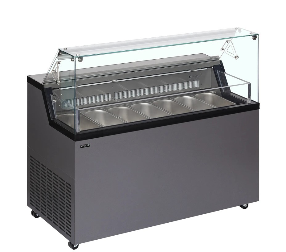 Tefcold kyld glassdisk för glass MIRABELLA 7