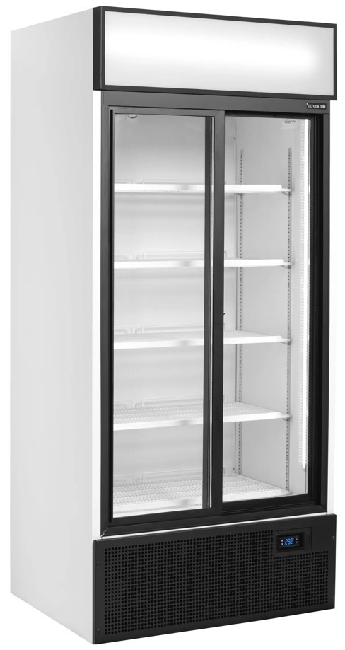 Tefcold dubbel kylvitrin FSC891S
