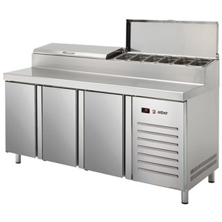 Asber kallskänkbänk ETPZ-8-200 HC GN 1/4