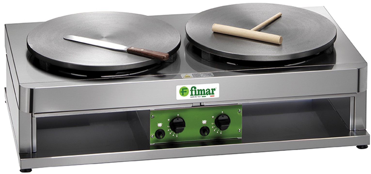 Fimar dubbel gasdriven crepejärn CR400G2