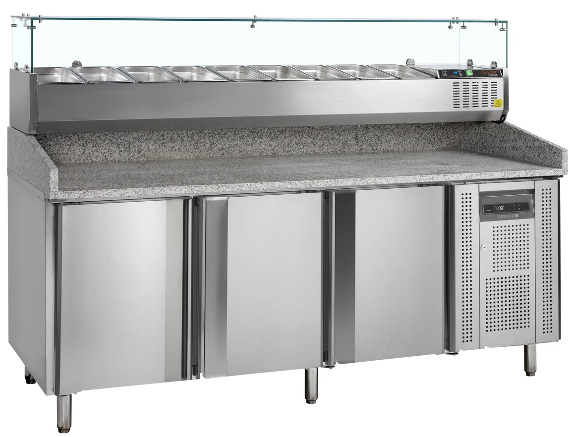 Tefcold pizzabänk PT1300 + GVC38-200