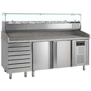 Tefcold pizzabänk PT1310 + GVC38-200
