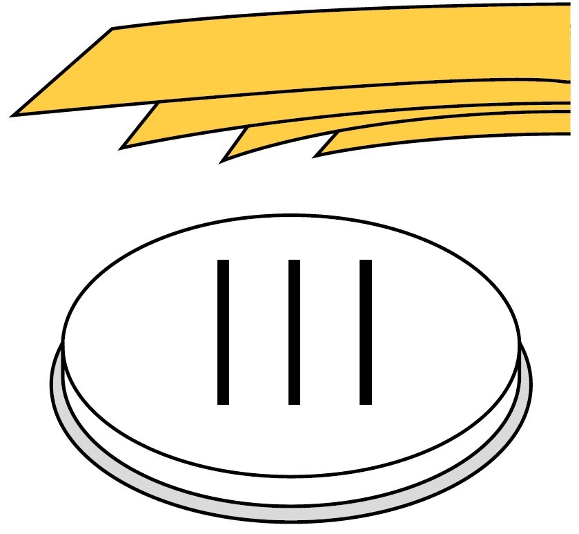 Fimar pappardelle-munstycke 16 x 1 mm