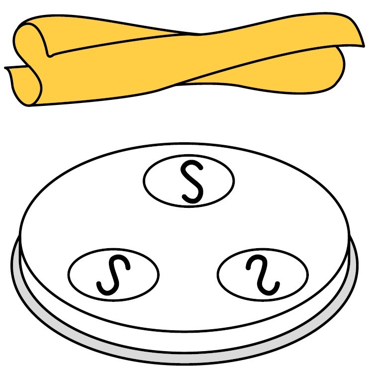 Fimar casarecce-munstycke 9x5 mm
