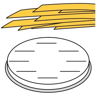 Fimar fettuccine-munstycke 8x1 mm