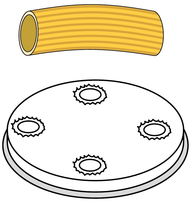 Fimar makaronmunstycke 8,5 mm