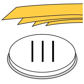 Fimar pappardelle-munstycke 16x1 mm