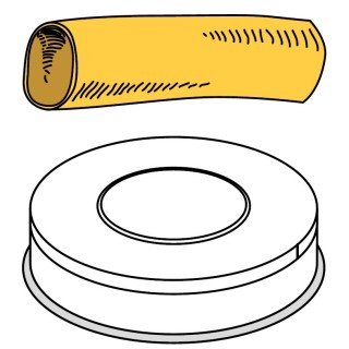 Fimar munstycke för fyllda cannelloni 30 mm