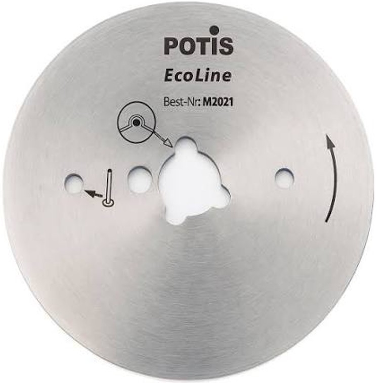 Potis slätt knivblad till kebabkniv M2021