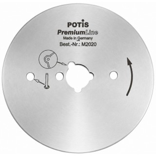 Potis slätt knivblad till kebabkniv M2020