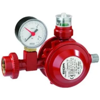 Potis gasregulator med manometer PT0013